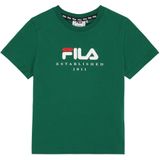 Fila T-Shirt - Benna - Green Jas m. Logo - Fila - 1½-2 jaar (86-92) - T-Shirts