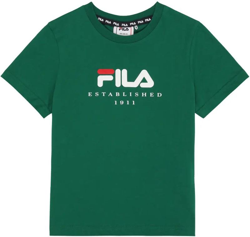Fila T-Shirt - Benna - Green Jas m. Logo - Fila - 1½-2 jaar (86-92) - T-Shirts