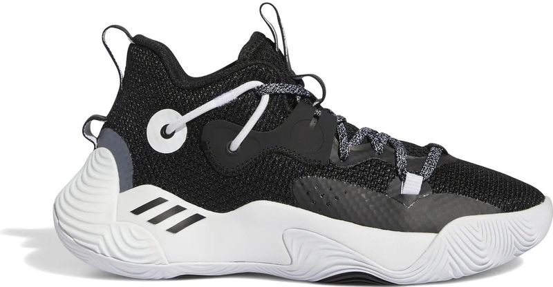 adidas - Harden Stepback 3 - Basketbalschoenen - Zwart - Textiel