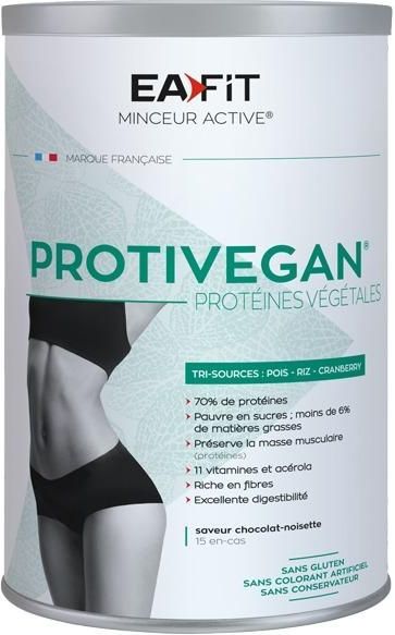ProtiVegan Chocolade/Hazelnoot EA Fit