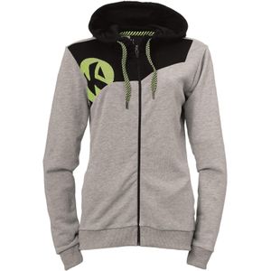 Dameshoodie met rits Kempa Caution