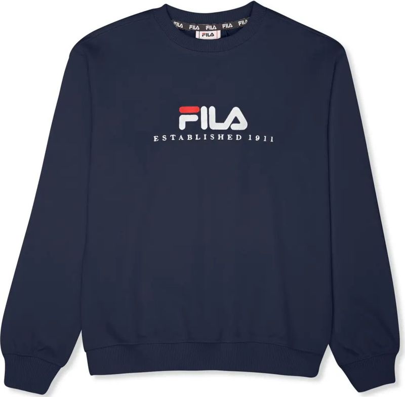 Fila - Carisio Regular Logo - Kindertrui - Ronde Hals