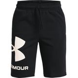 Under Armour - UA Rival Fleece Big Logo Shorts - Jongens - Grijs - Katoenmix