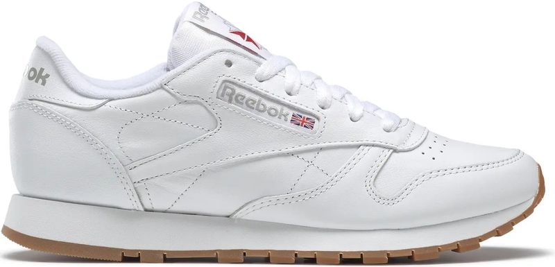 Reebok - Classics Leather - Dames Sportschoenen - Lederen Bovenkant - Ergonomische PU-inlegzool