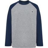 Hummel - Shirt 'Bee' - Navy / Grijs Gemêleerd - T-shirt