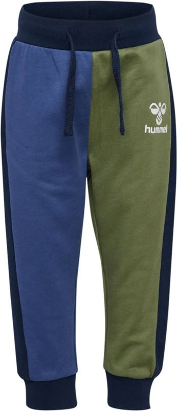 Hummel Joggingbroek - hmlAssym - Black Iris m. Logo - Hummel - 56 - Joggingbroek