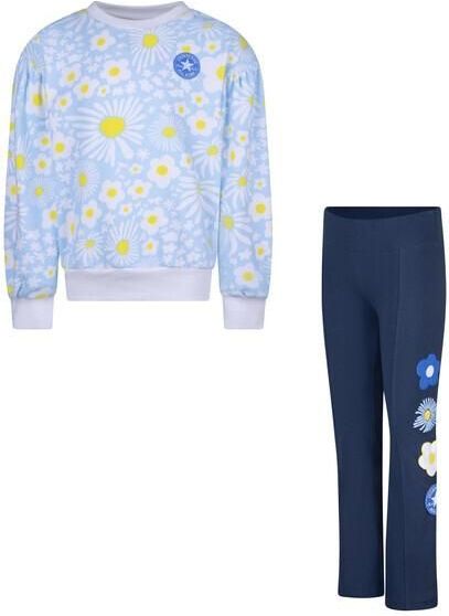 Sweater en leggingset met print voor meisjes Converse
