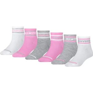 Kindersokken Converse CHN Basic Wordmark Quarter (x6)