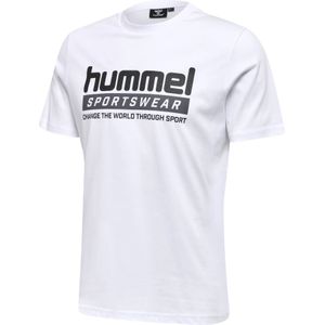 Hummel - Legacy Carson - T-shirt - Unisex - Ronde Hals - 100% Katoen
