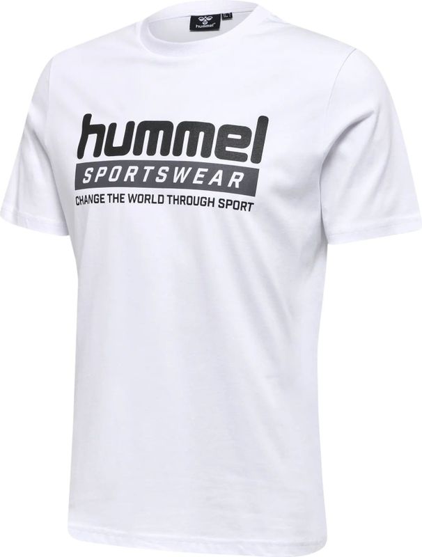 Hummel - Legacy Carson - T-shirt - Unisex - Ronde Hals - 100% Katoen