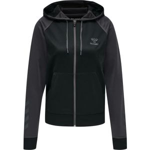 Hummel - hmlACTION - Dames Hoodie - Met Capuchon - Ritssluiting