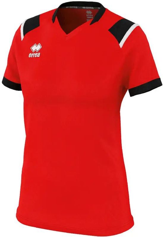 Errea - Lenny - Damestrui - Polyester - Korte Mouwen - V-hals