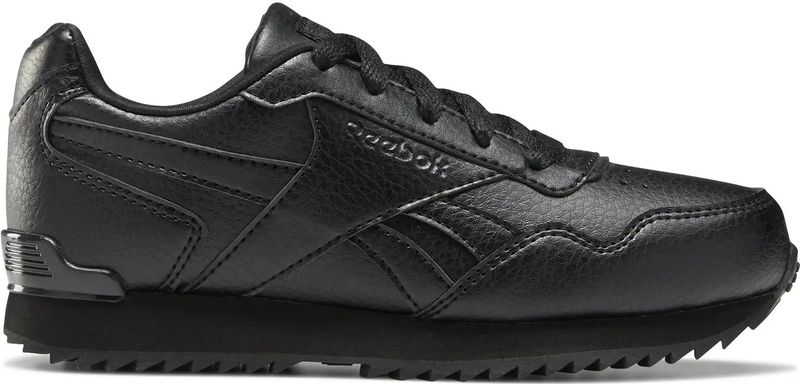 Reebok - Royal Glide Ripple Clip - Sneakers - Zwart - Synthetisch Leder