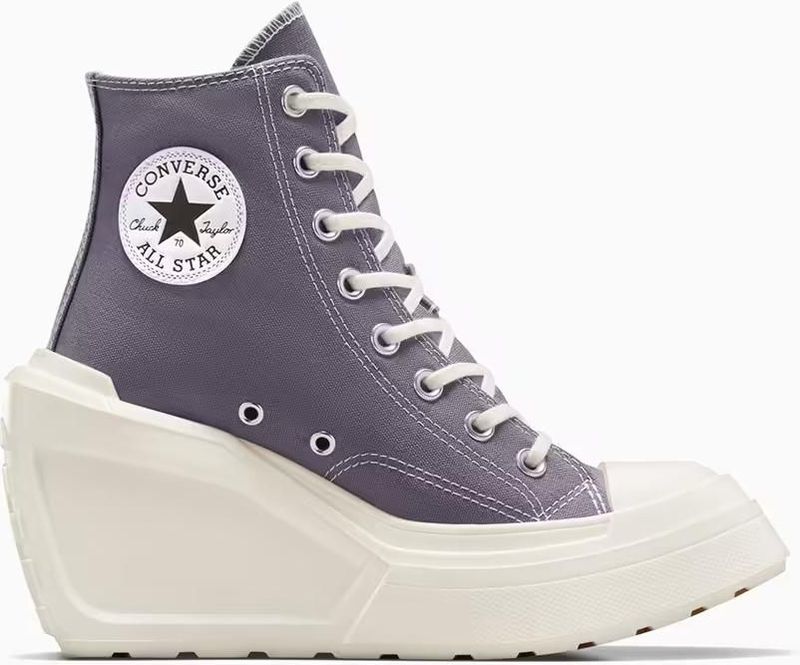 Converse - Chuck 70 De Luxe Wedge - Sneakers - Paars - EVA-zool