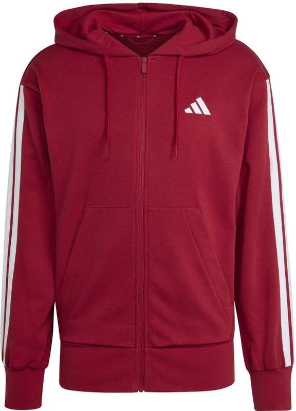 Hooded jacket adidas Essentials 3-Stripes French Terry