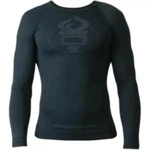 Heren compressieshirt lange mouwen functioneel shirt