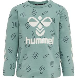 Hummel - hmlATHENS T-shirt L/S - Alover-print - Voor Babyjongens - Lange Mouwen - Biologische Katoen