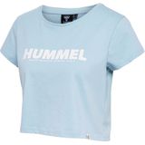 Hummel - hmlLegacy T-Shirt - Crop Top - Zwart - 100% Katoen
