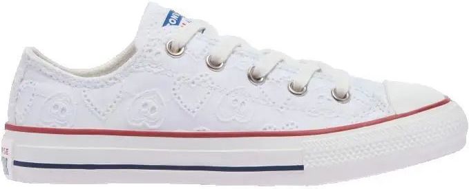 Converse - All Star B Vintage - Sneakers - Wit - Gehaakte Harten