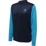 Sportsweatshirt - Sweatstof - Color-Blocking - Lange Mouw - Normale Pasvorm