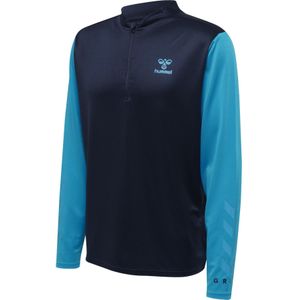 Sportsweatshirt - Sweatstof - Color-Blocking - Lange Mouw - Normale Pasvorm