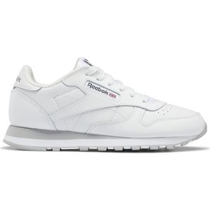 Reebok - Classics Cl Lthr - Kindertrainers - Cloud White / Puur Grijs 3 / Puur Grijs 7