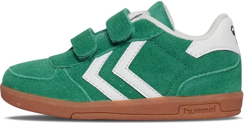 Hummel - Victory Suede II - Sneakers - Groen - Leer