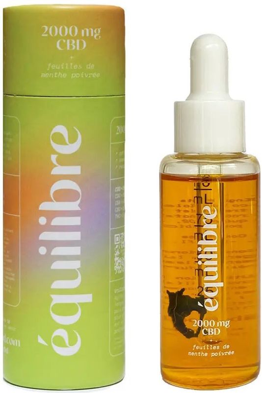 Pepermunt - CBD-olie - 2000mg - 30ml - Premium Kwaliteit - Full Spectrum