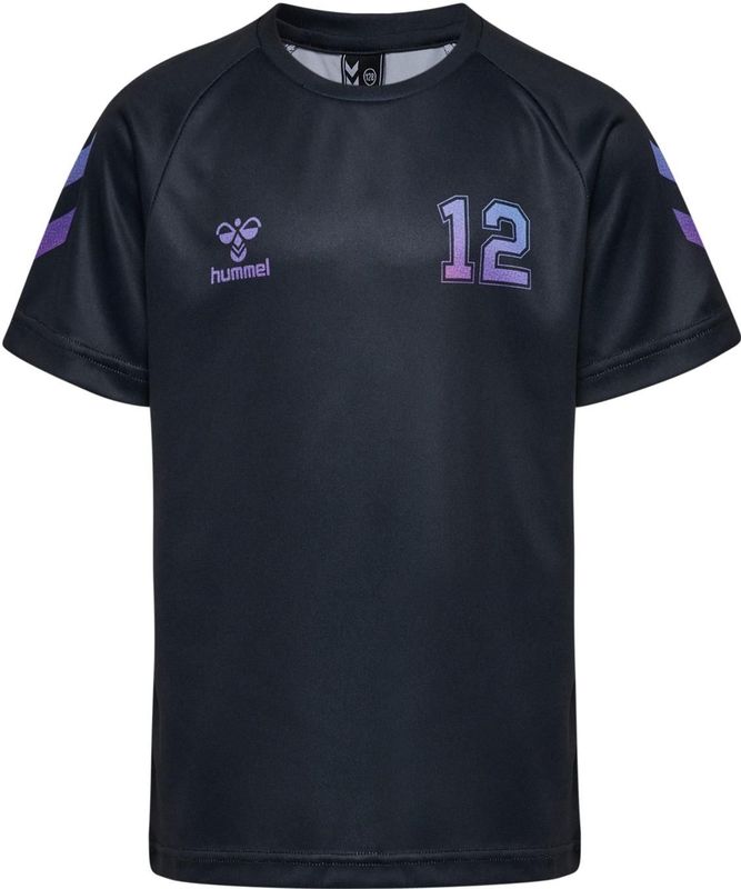 Hummel - hmlSHIMMER - Kindertrui - Glinsterend Effect - Korte Mouwen