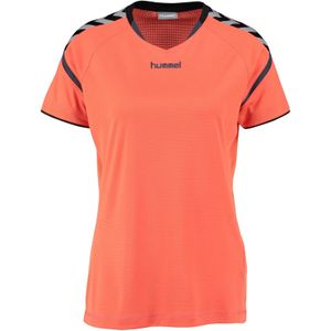 Hummel - AUTH. CHARGE SS POLY JERSEY WO - Damestrui - Vochtafvoerend Polyester - Lichtgewicht en Ademend