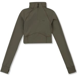 Fila - Corsico - Sweatshirt - Dames - Cropped - Halve Rits