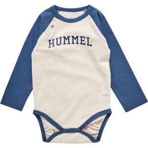 Hummel Romper L/æ - hmlBlixen - Witkapgrijs - Hummel - 56 - Romper L/S