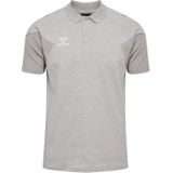 Hummel - Travel - Poloshirt - Piqué Stof - Bedrukt Logo en Chevrons