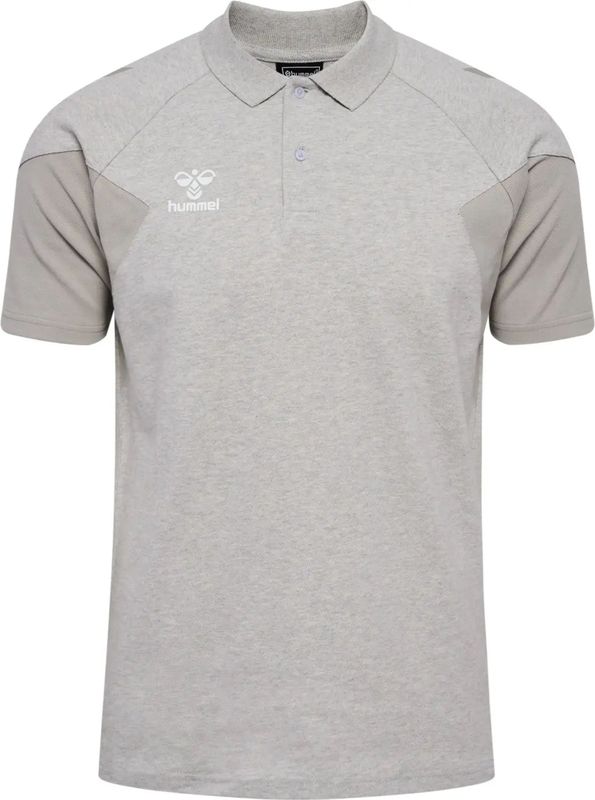 Hummel - Travel - Poloshirt - Piqué Stof - Bedrukt Logo en Chevrons