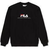 Fila - Valsera Regular - Sweatshirt - Zwart - Met Logo