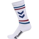Hummel - hml3-PACK SOCKS CHEVRON HIGH RETRO - Enkelsokken - Gekleurde Band - Sportieve Lifestyle Stijl