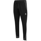 Hummel - hmllead - Sportbroek - Zwart - Polyester Stretch Fleece
