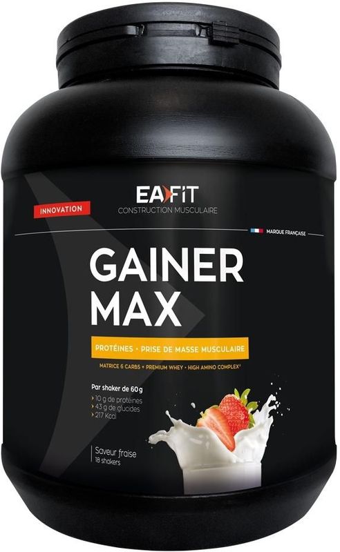 Gainer Max Aardbei EA Fit 1,1kg