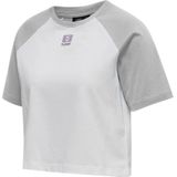 Hummel - Hmllgc Naya Cropped T-Shirt - Lichtgrijs - Dames