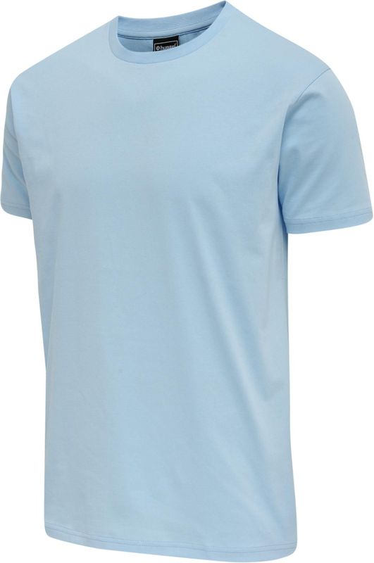 Hummel - hmlRED BASIC T-SHIRT - Rood - Katoen Jersey - Korte Mouwen