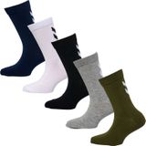 Hummel - Make My Day - Kindersokken - Gebreide Stof - 5 Paar