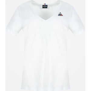 Dames-T-shirt Le Coq Sportif Ess Col V N°1