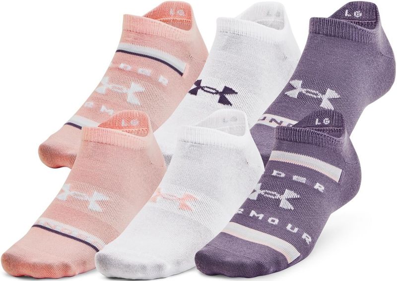 Under Armour - Essential No Show - Sokken - 6-pack