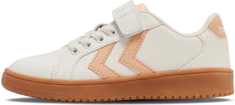 Hummel - Derby Court - Kindertrainers - Synthetisch Leer - Rubber Zool