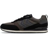 Hummel - Monaco 86 Wt Schoenen - Zwart - Mesh en Synthetisch Suède