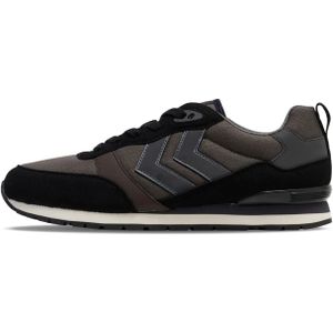 Hummel - Monaco 86 Wt Schoenen - Zwart - Mesh en Synthetisch Suède