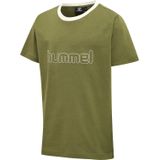 Hummel - Cloud T-Shirt - Olive Branch - Kinder