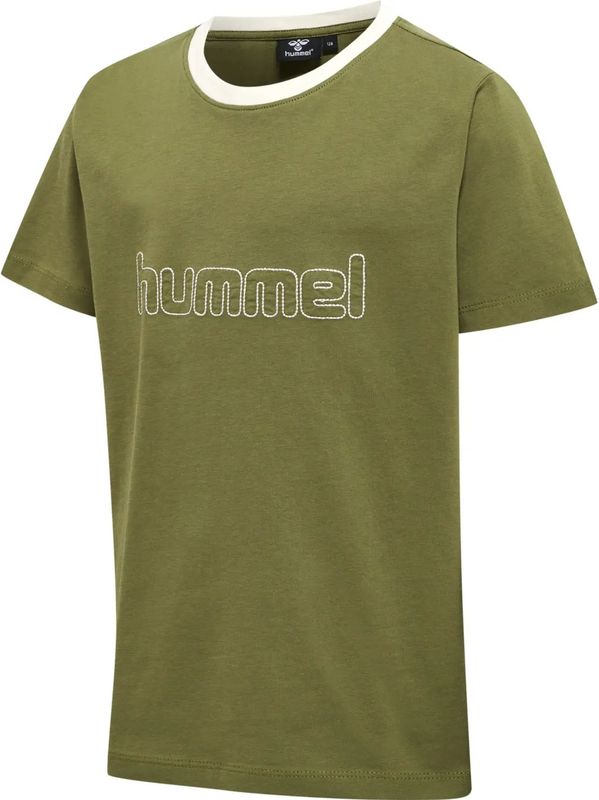 Hummel - Cloud T-Shirt - Olive Branch - Kinder