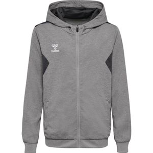 Hummel - hmlAUTHENTIC PL ZIP HOODIE KIDS - Hoodie - Zwart