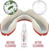 Antibacteriële ontsmettingsspray voor gebitsbeschermers Safejawz